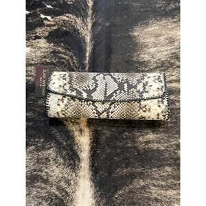 NEW JUAN ANTONIO corba purse in white multi